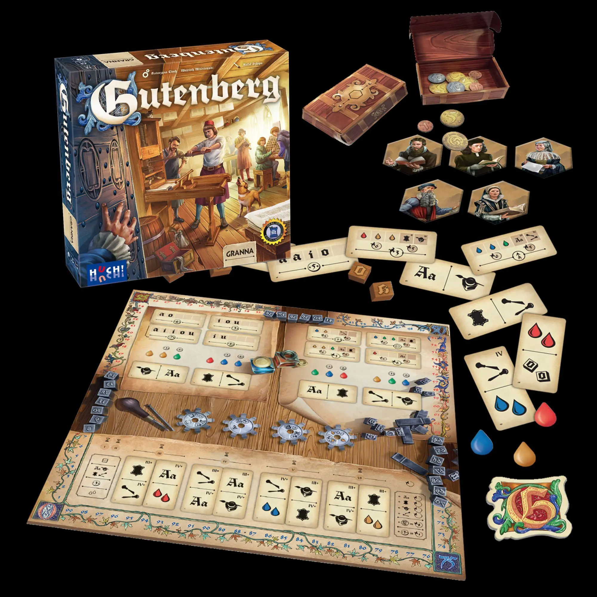 Bild: 4260071882653 | Gutenberg | Katarzyna Cioch (u. a.) | Spiel | 882653 | Deutsch | 2022