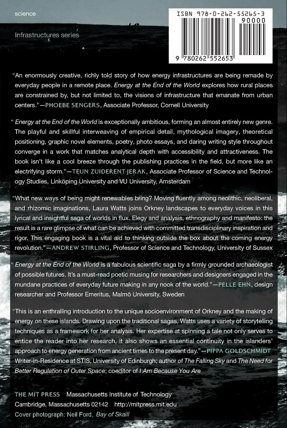 Rückseite: 9780262552653 | Energy at the End of the World | An Orkney Islands Saga | Laura Watts