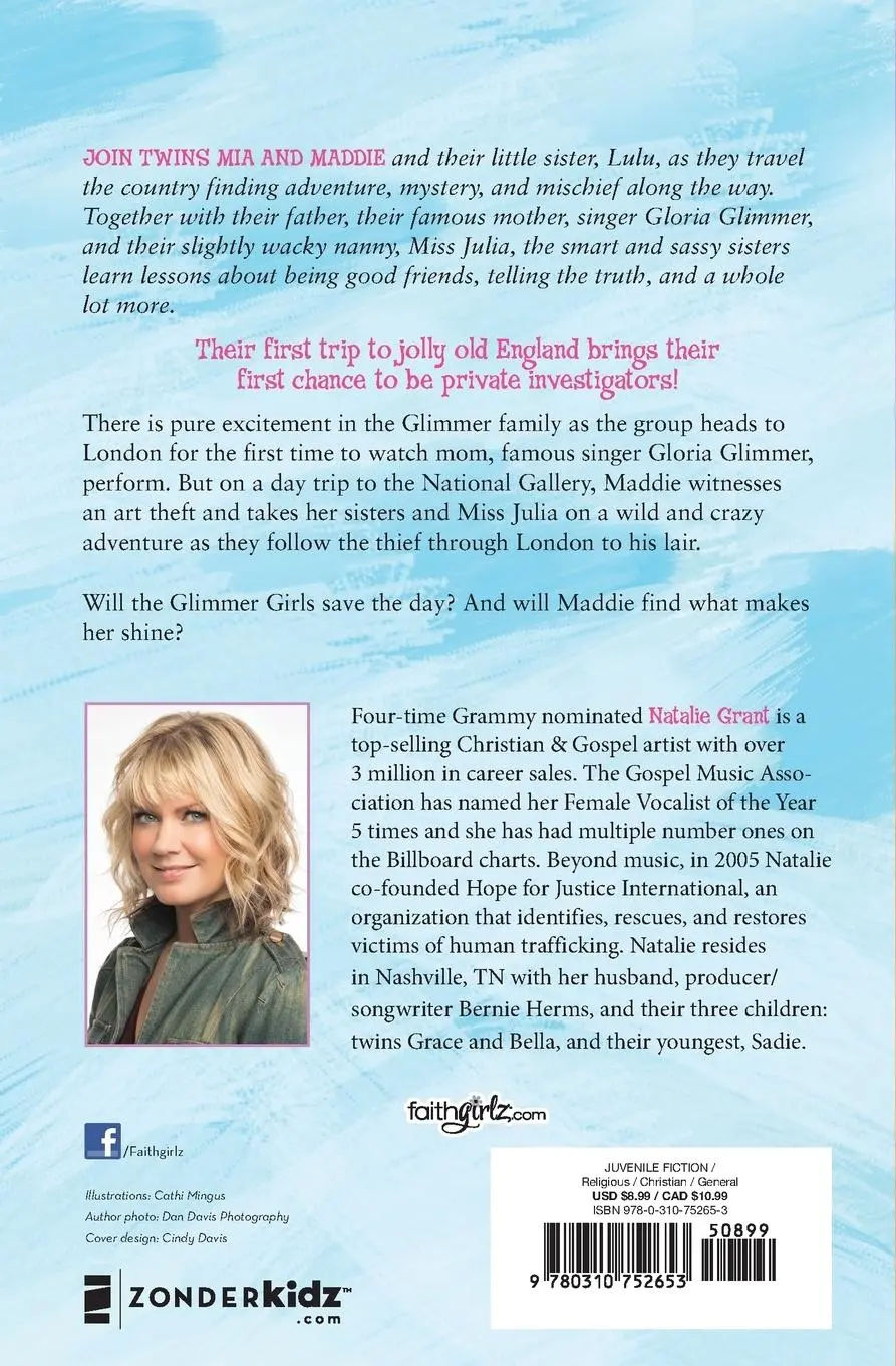 Rückseite: 9780310752653 | London Art Chase | Natalie Grant | Taschenbuch | Englisch | 2016