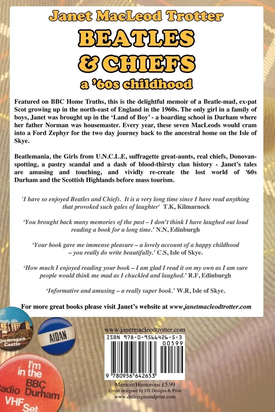 Cover: 9780956642653 | Beatles &amp; Chiefs | Janet Macleod Trotter | Taschenbuch | Englisch