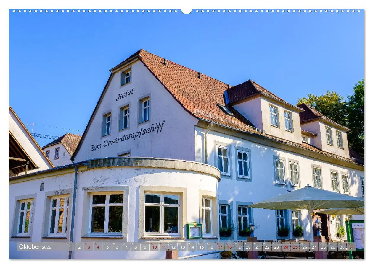 Bild: 9783457382653 | Ein Blick auf Bad Karlshafen (hochwertiger Premium Wandkalender...