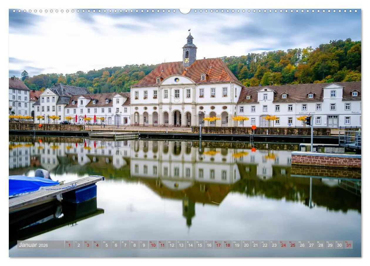 Bild: 9783457382653 | Ein Blick auf Bad Karlshafen (hochwertiger Premium Wandkalender...