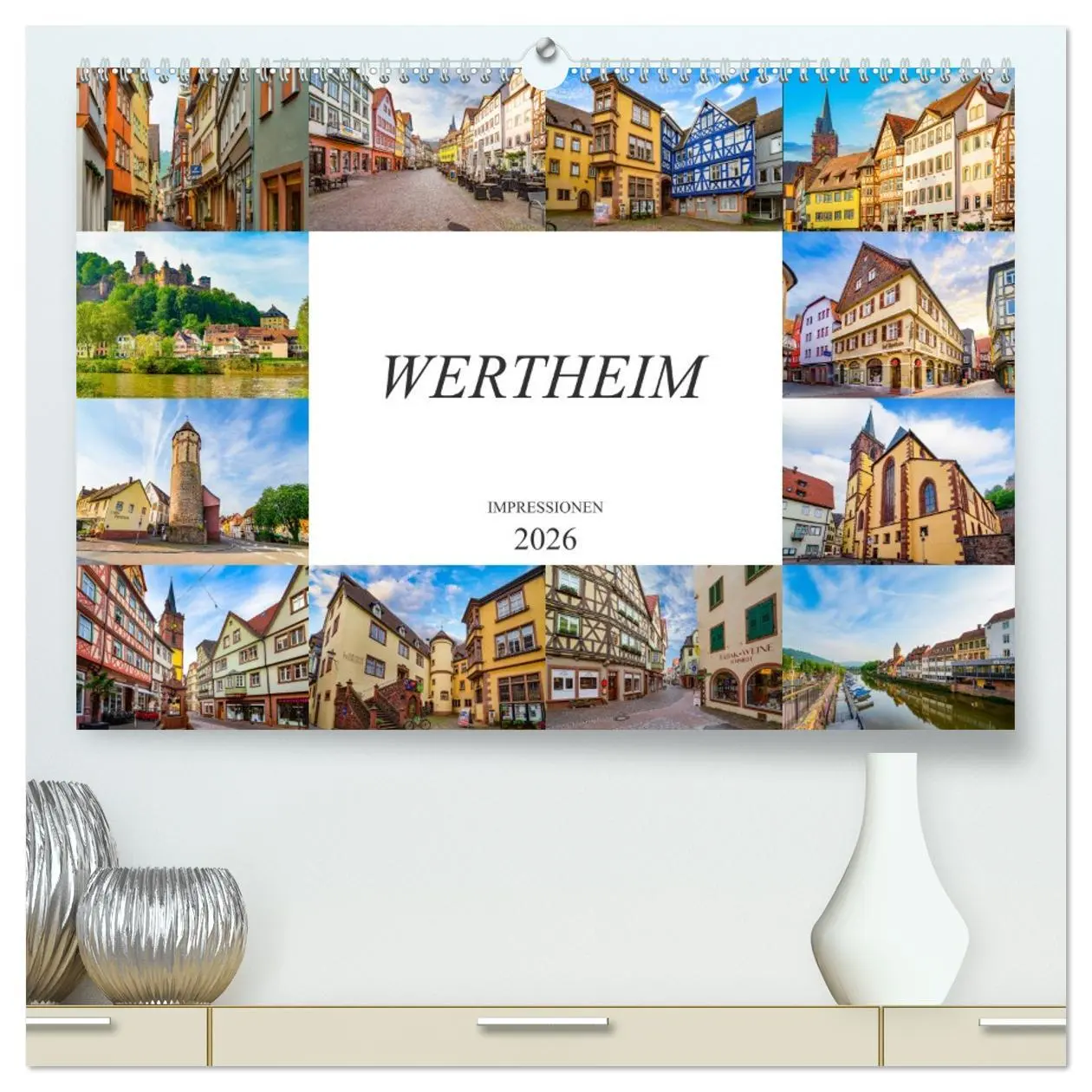 Cover: 9783457692653 | Wertheim Impressionen (hochwertiger Premium Wandkalender 2026 DIN...