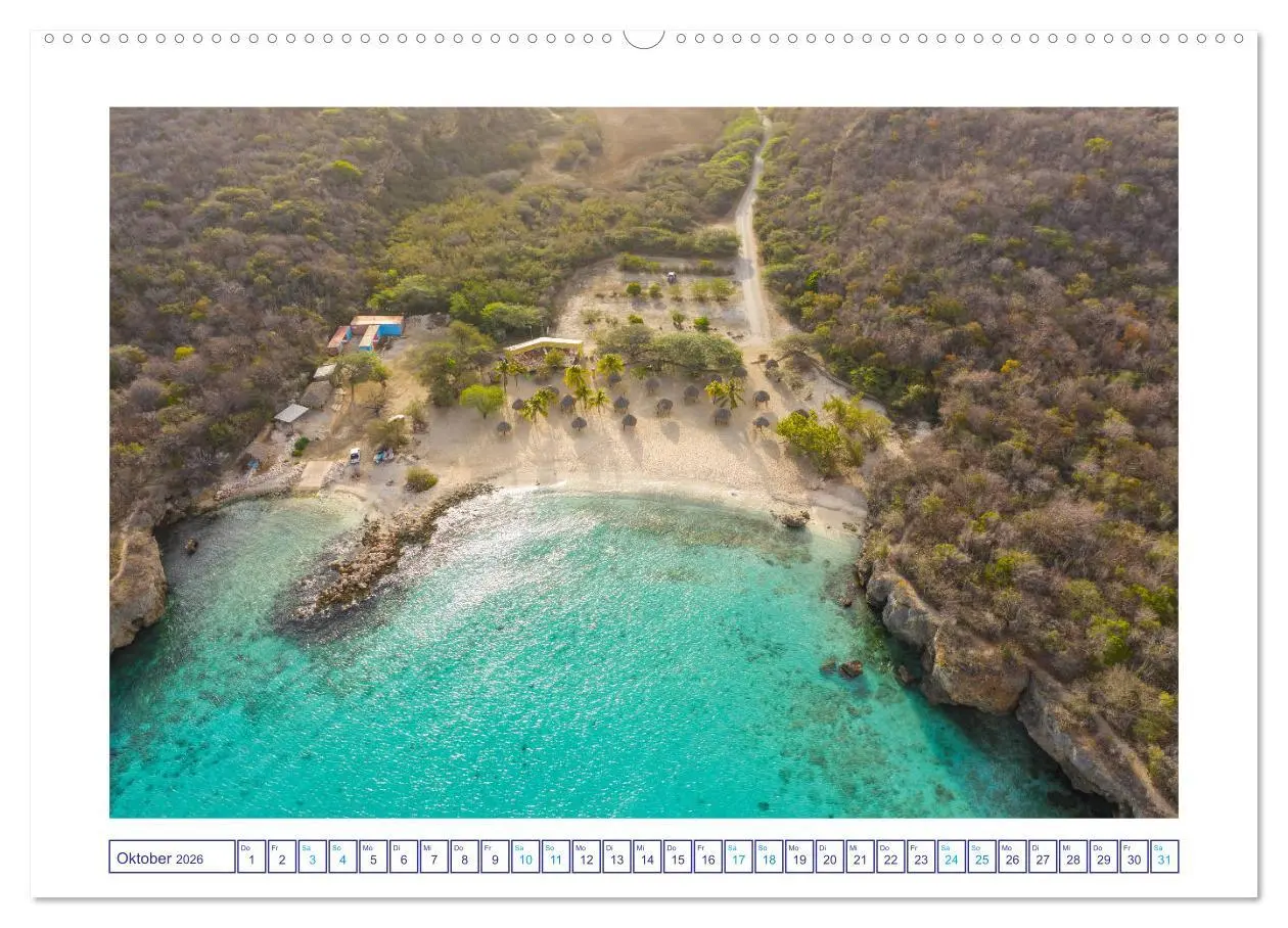 Bild: 9783457762653 | Strand und Meer auf Curaçao (Wandkalender 2026 DIN A2 quer),...