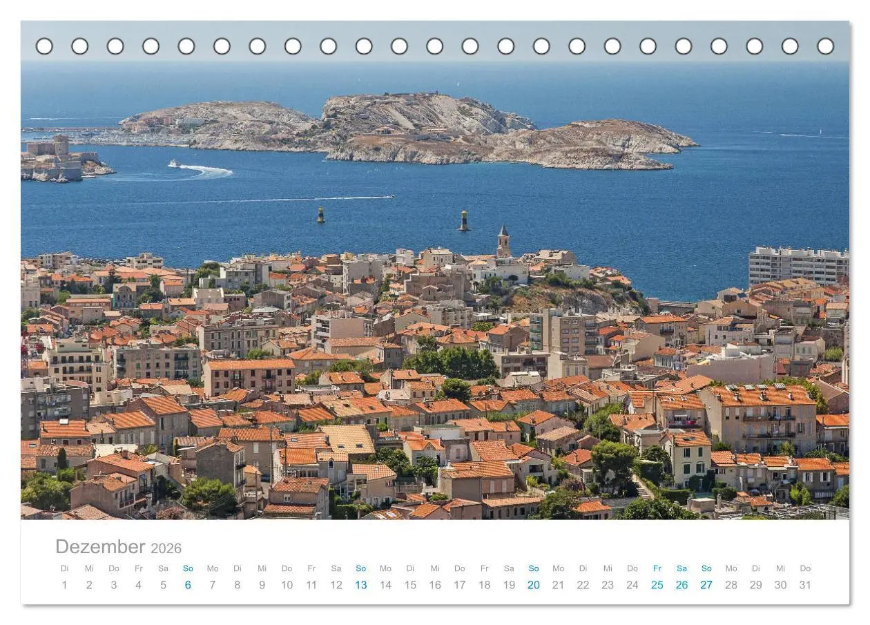 Bild: 9783457832653 | Marseille Maritime Metropole (Tischkalender 2026 DIN A5 quer),...