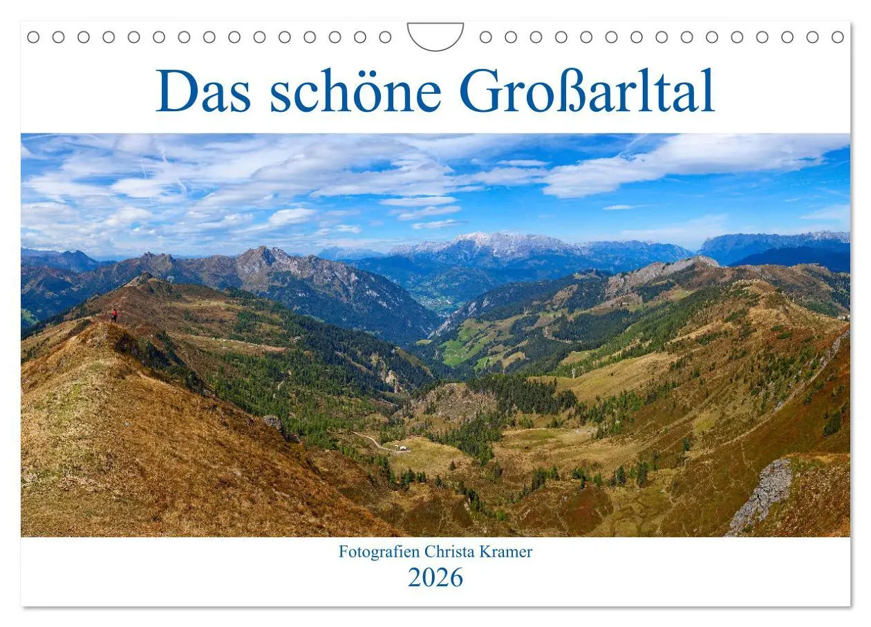 Cover: 9783457902653 | Das schöne Großarltal (Wandkalender 2026 DIN A4 quer), CALVENDO...