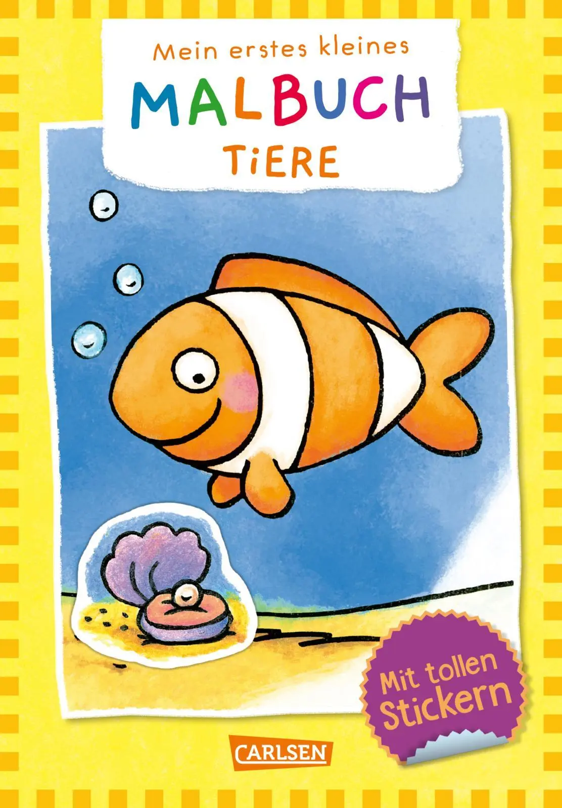 Cover: 9783551192653 | Mein erstes kleines Malbuch: Tiere (VE5) | 1 Taschenbuch | Deutsch