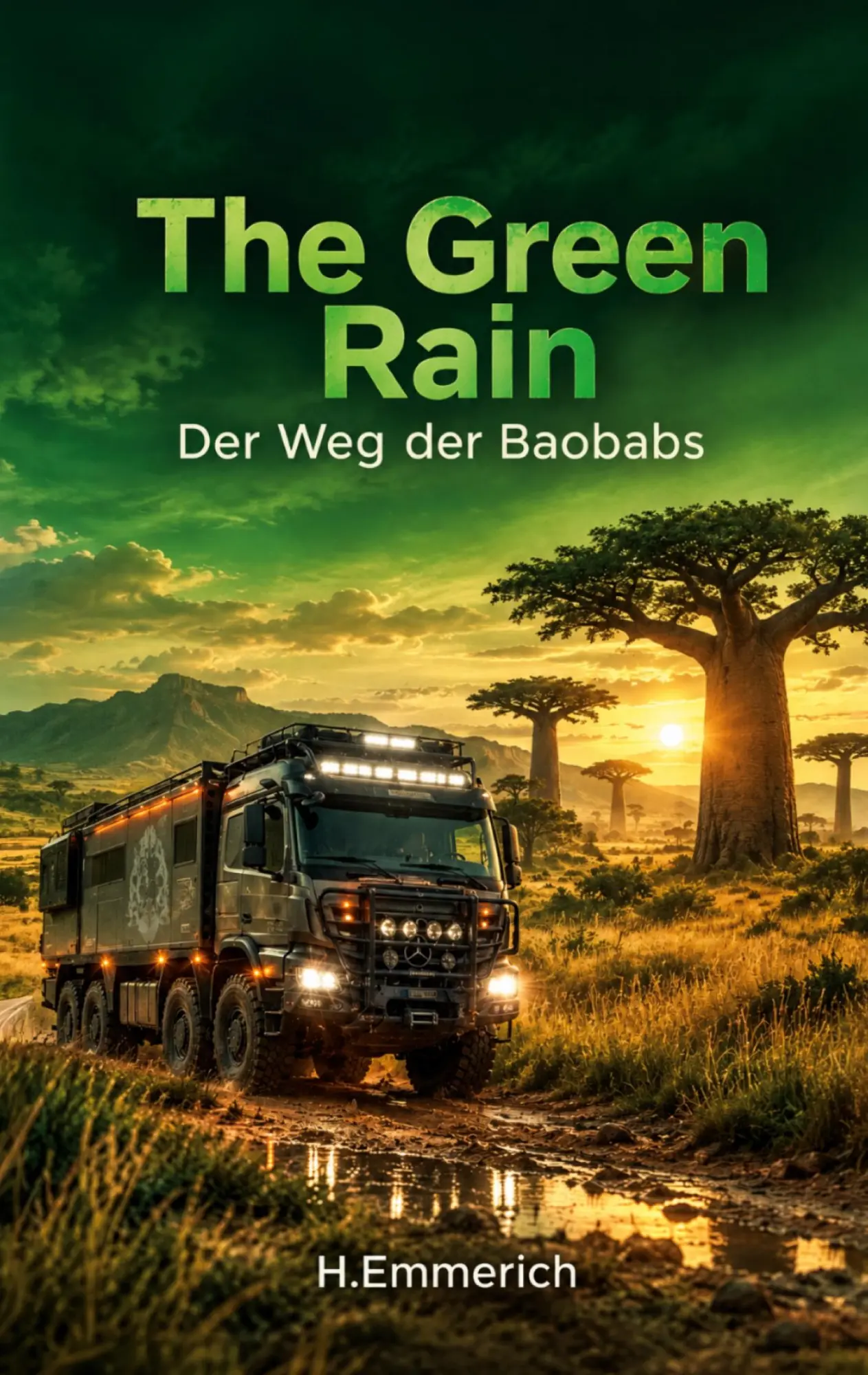 Cover: 9783696732653 | The Green Rain | Der Weg der Baobabs | Holger Emmerich | Taschenbuch