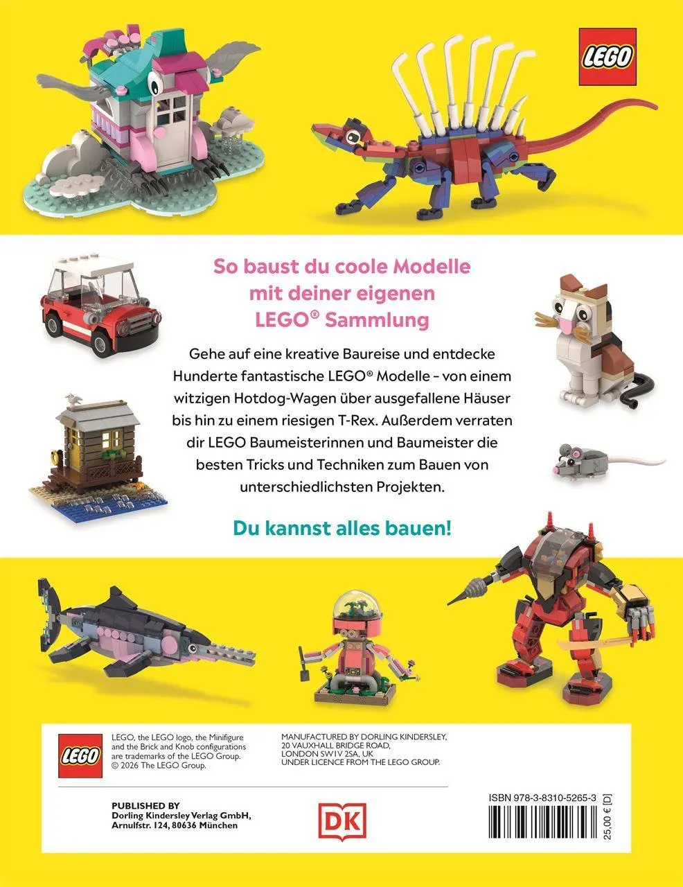 Autor: 9783831052653 | Das große Buch der LEGO® Bauideen | Hannah Dolan (u. a.) | Buch | 2026