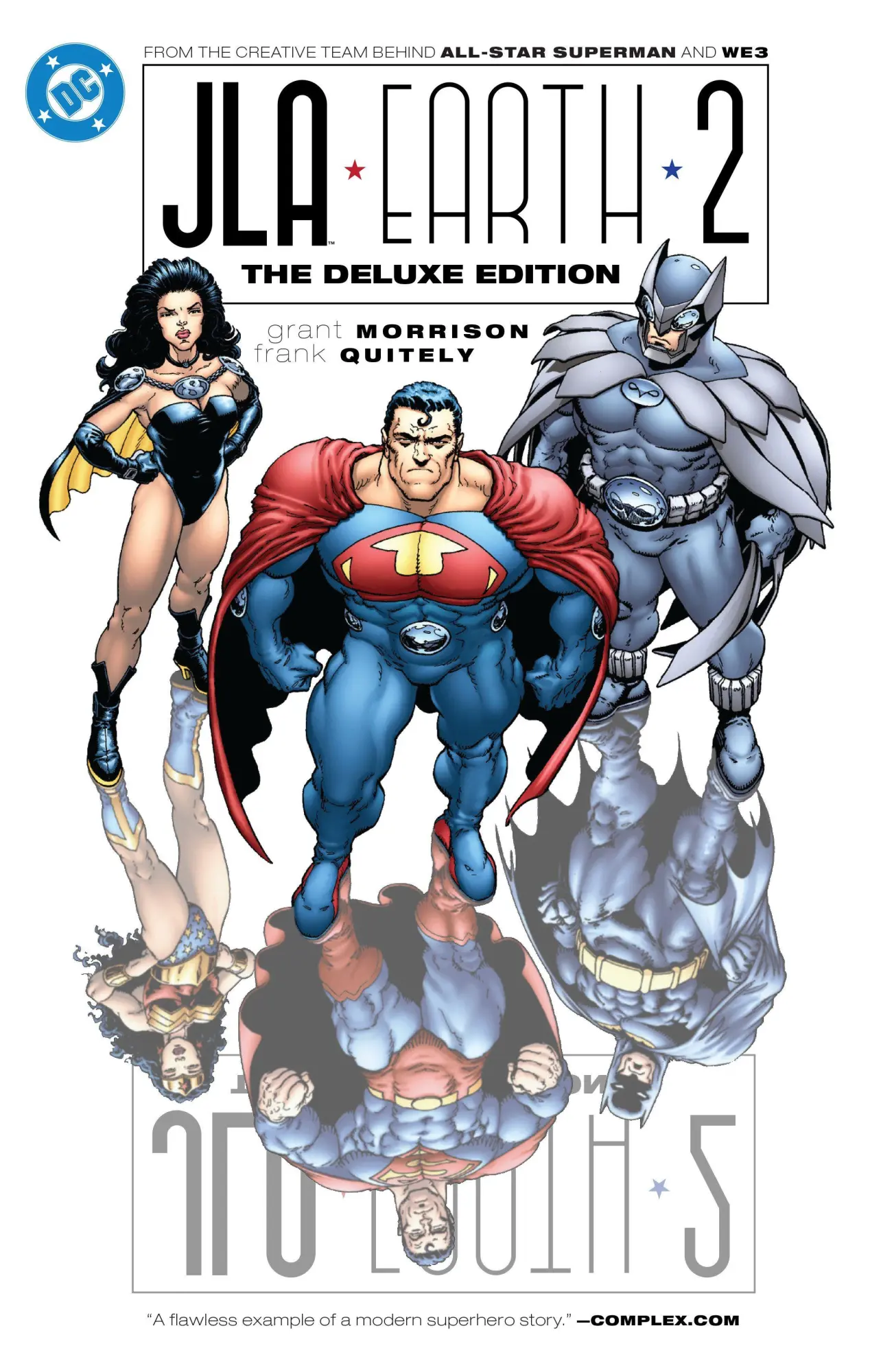 Cover: 9781799502753 | Jla Earth 2 Deluxe Edition (2025 Edition) | Grant Morrison | Buch