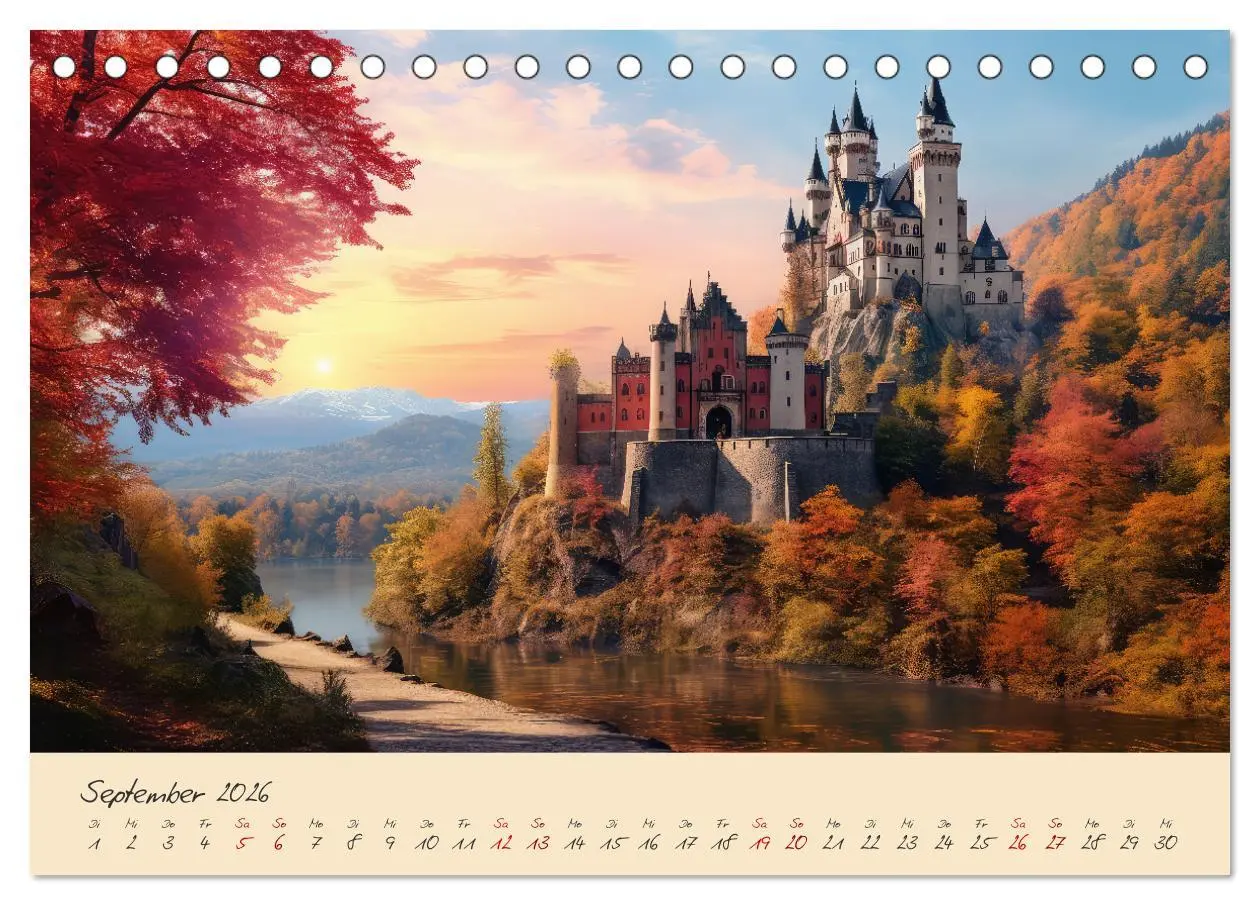 Bild: 9783457512753 | Jahreszeiten im Mittelalter (Tischkalender 2026 DIN A5 quer),...