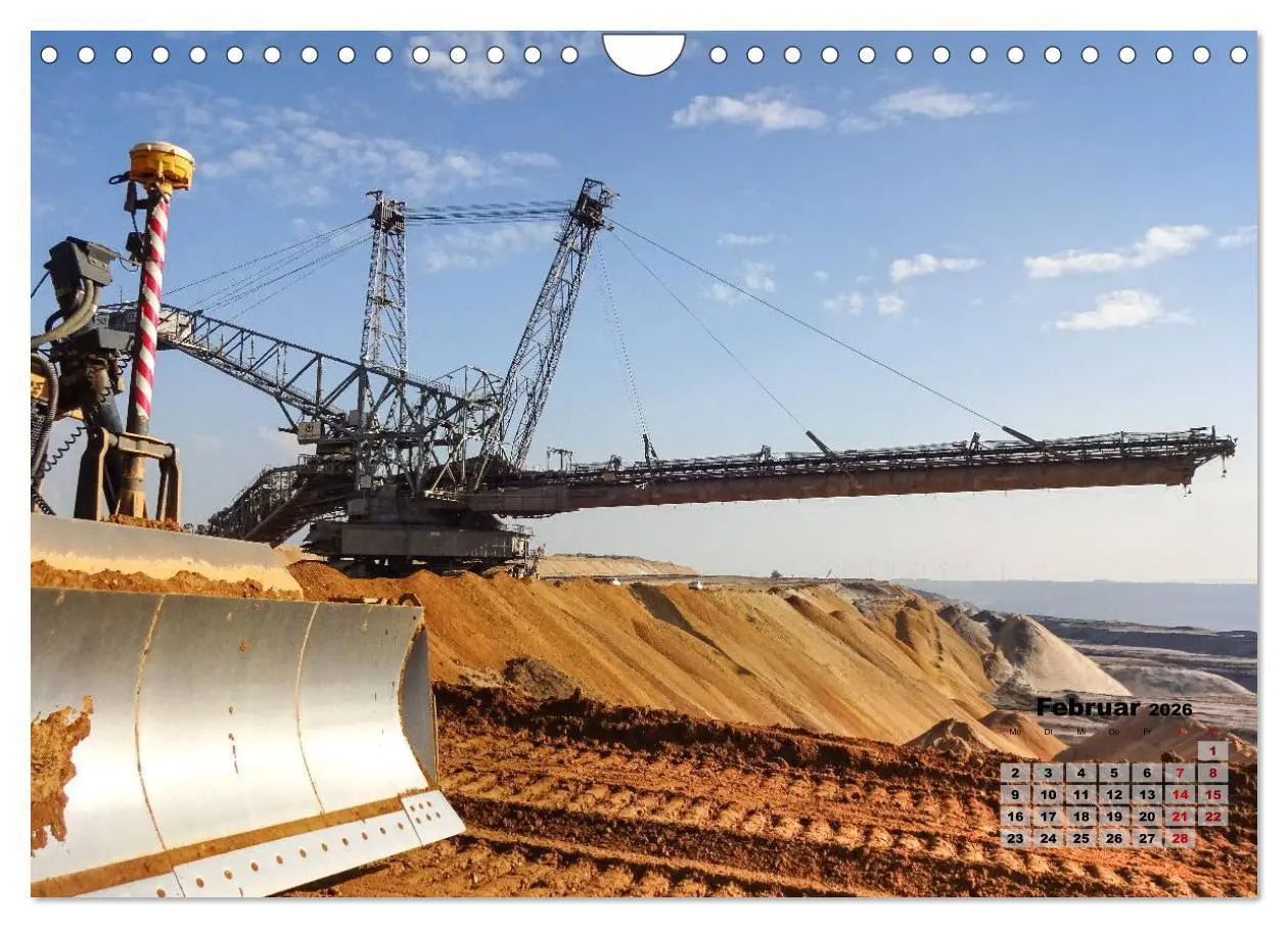 Bild: 9783457752753 | Giganten im Tagebau Garzweiler II (Wandkalender 2026 DIN A4 quer),...