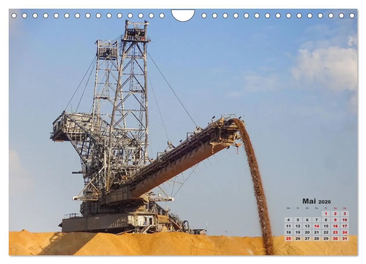 Bild: 9783457752753 | Giganten im Tagebau Garzweiler II (Wandkalender 2026 DIN A4 quer),...
