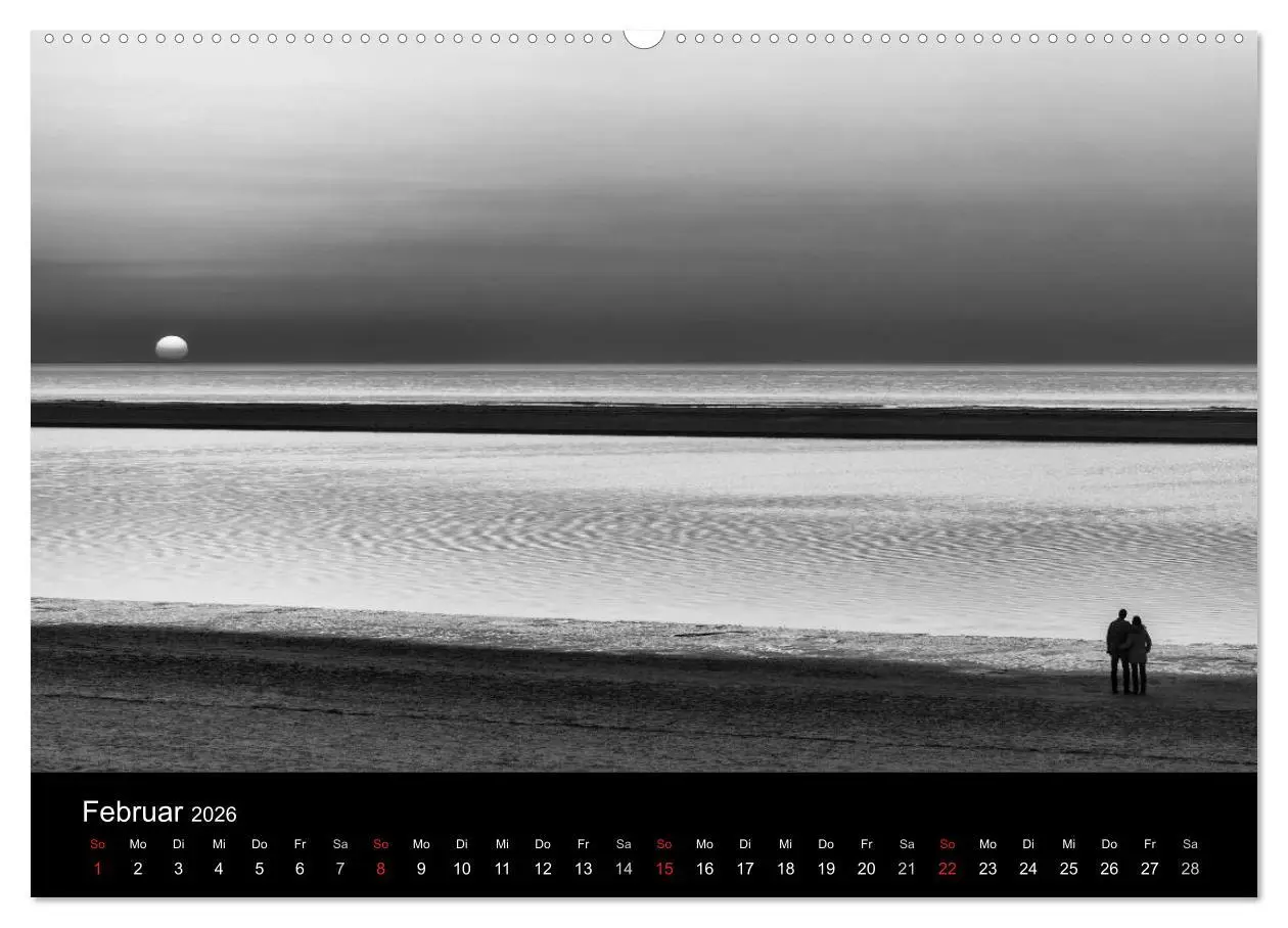 Bild: 9783516152753 | Das Licht in Schwarz und Weiß (hochwertiger Premium Wandkalender...