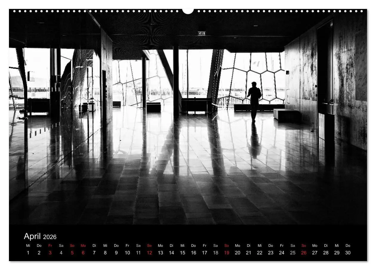 Bild: 9783516152753 | Das Licht in Schwarz und Weiß (hochwertiger Premium Wandkalender...