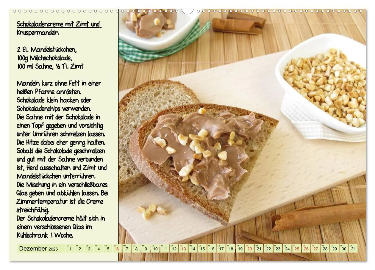 Bild: 9783516222753 | Leckere Aufstriche - Ein Kalender mit Rezepten (hochwertiger...