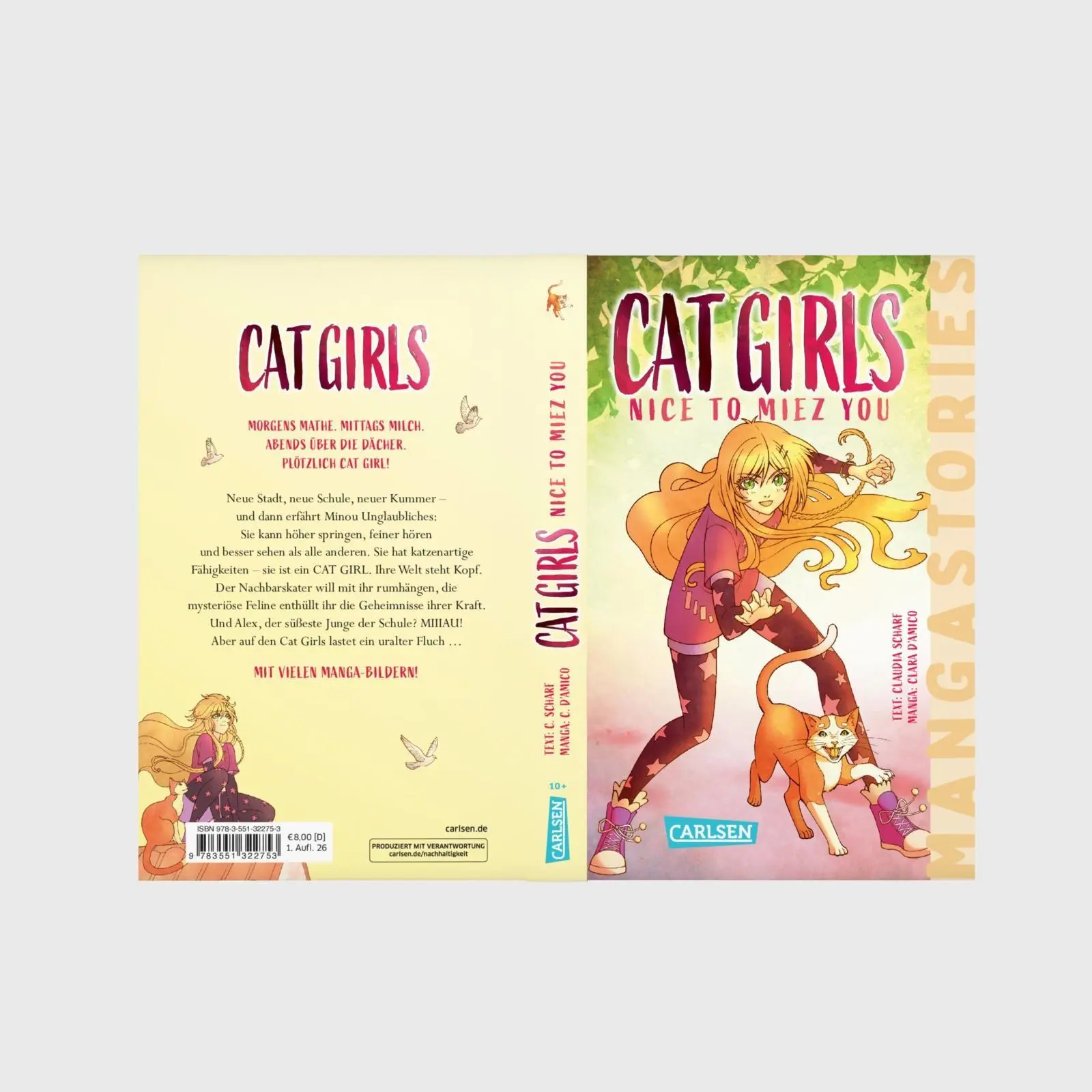 Bild: 9783551322753 | CAT GIRLS Band 1 - Nice to miez you | Claudia Scharf | Taschenbuch