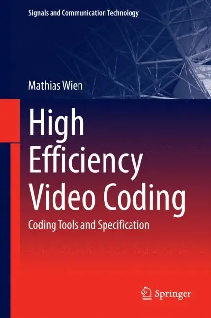 Bild: 9783662442753 | High Efficiency Video Coding | Coding Tools and Specification | Wien