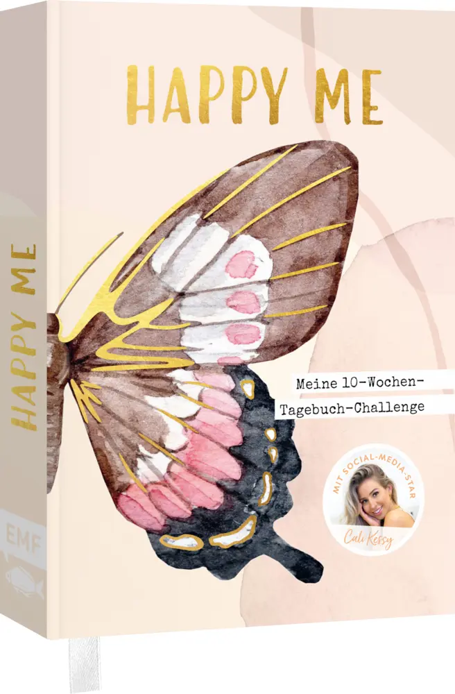 Cover: 9783745912753 | Happy me - Meine 10-Wochen-Tagebuch-Challenge mit Social-Media-Star...