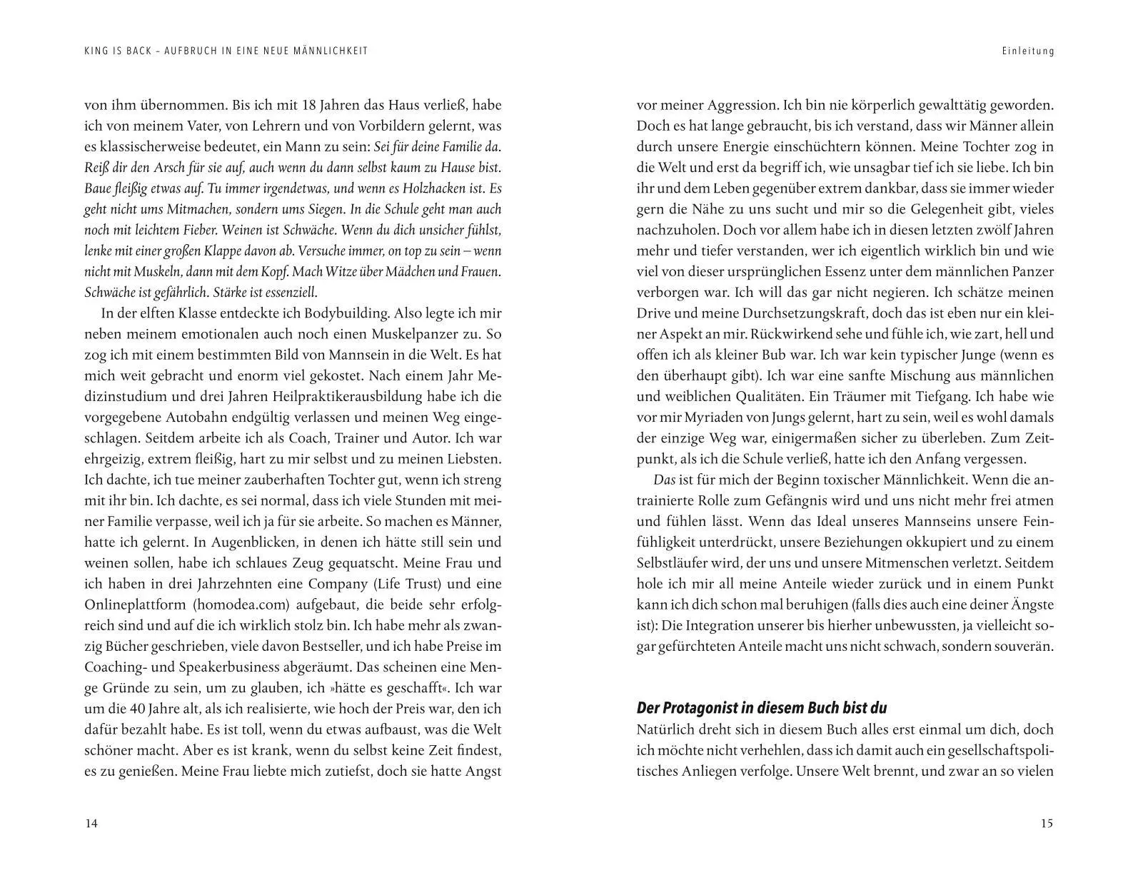 Bild: 9783833882753 | King is back | Aufbruch in eine neue Männlichkeit | Veit Lindau | Buch