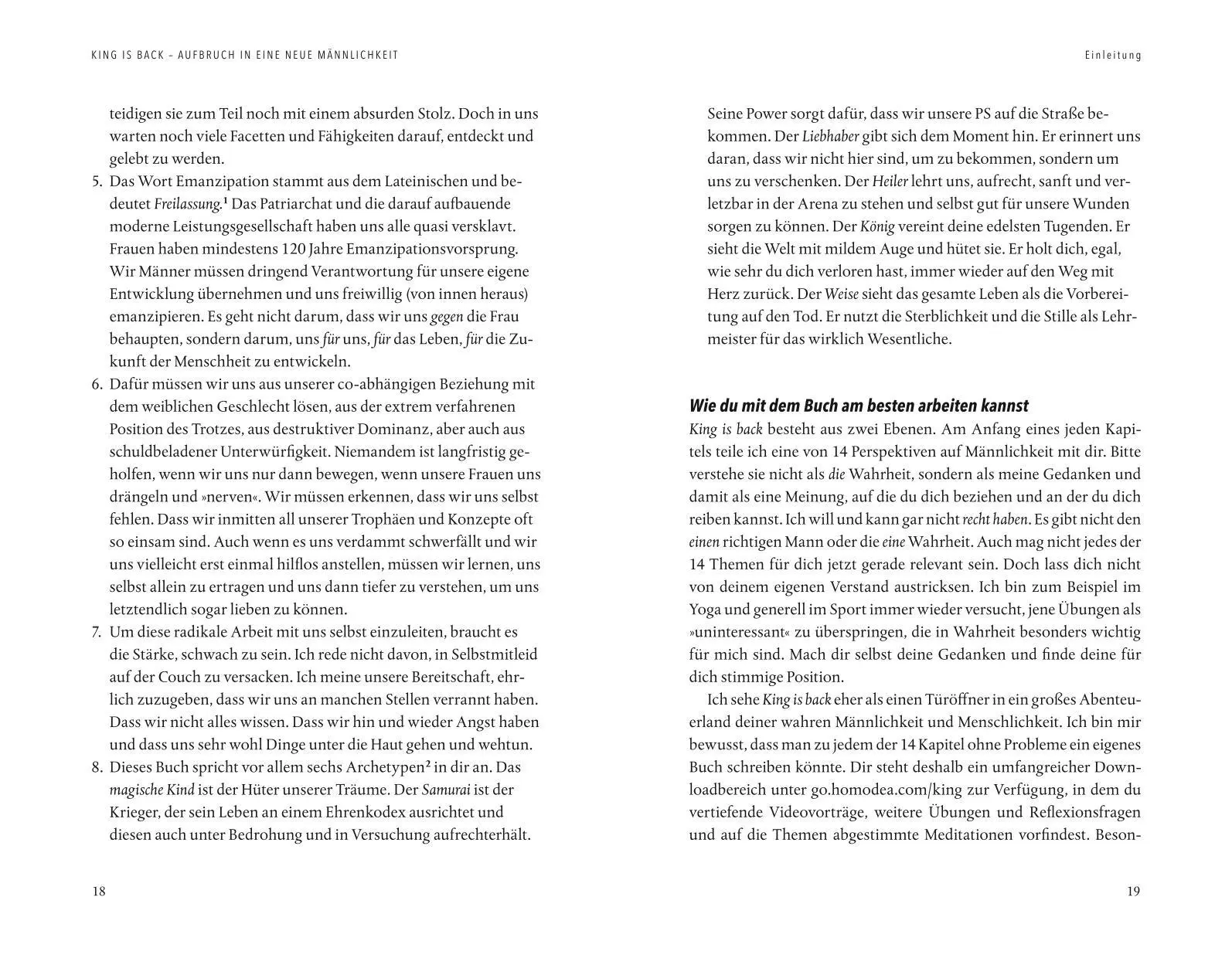 Bild: 9783833882753 | King is back | Aufbruch in eine neue Männlichkeit | Veit Lindau | Buch