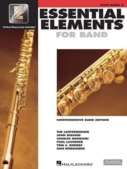 Cover: 9780634012853 | Essential Elements for Band Flute Book 2 W/Eei Comprehensive Flute...