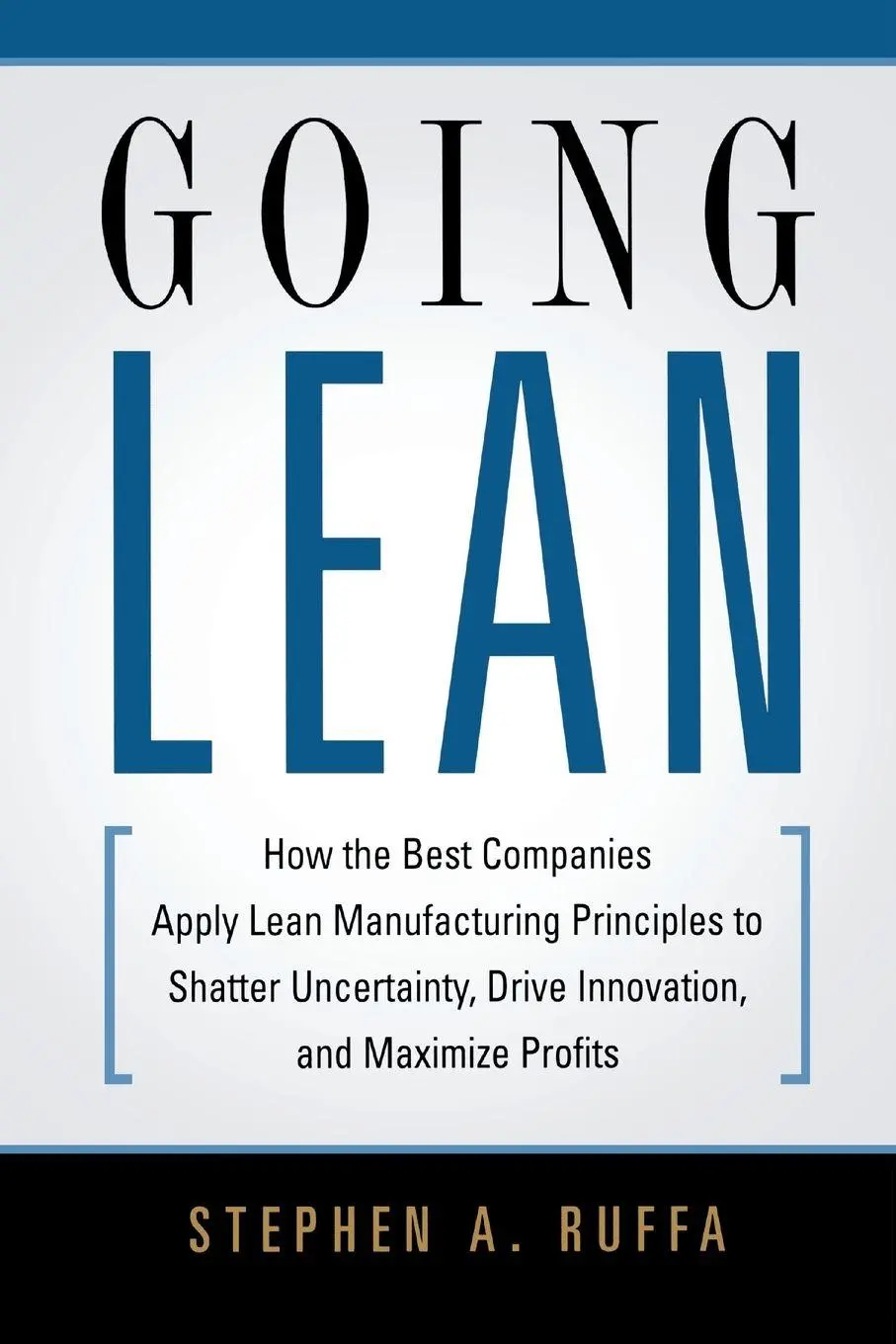Cover: 9780814432853 | The Going Lean | Stephen A. Ruffa | Taschenbuch | Englisch | 2012
