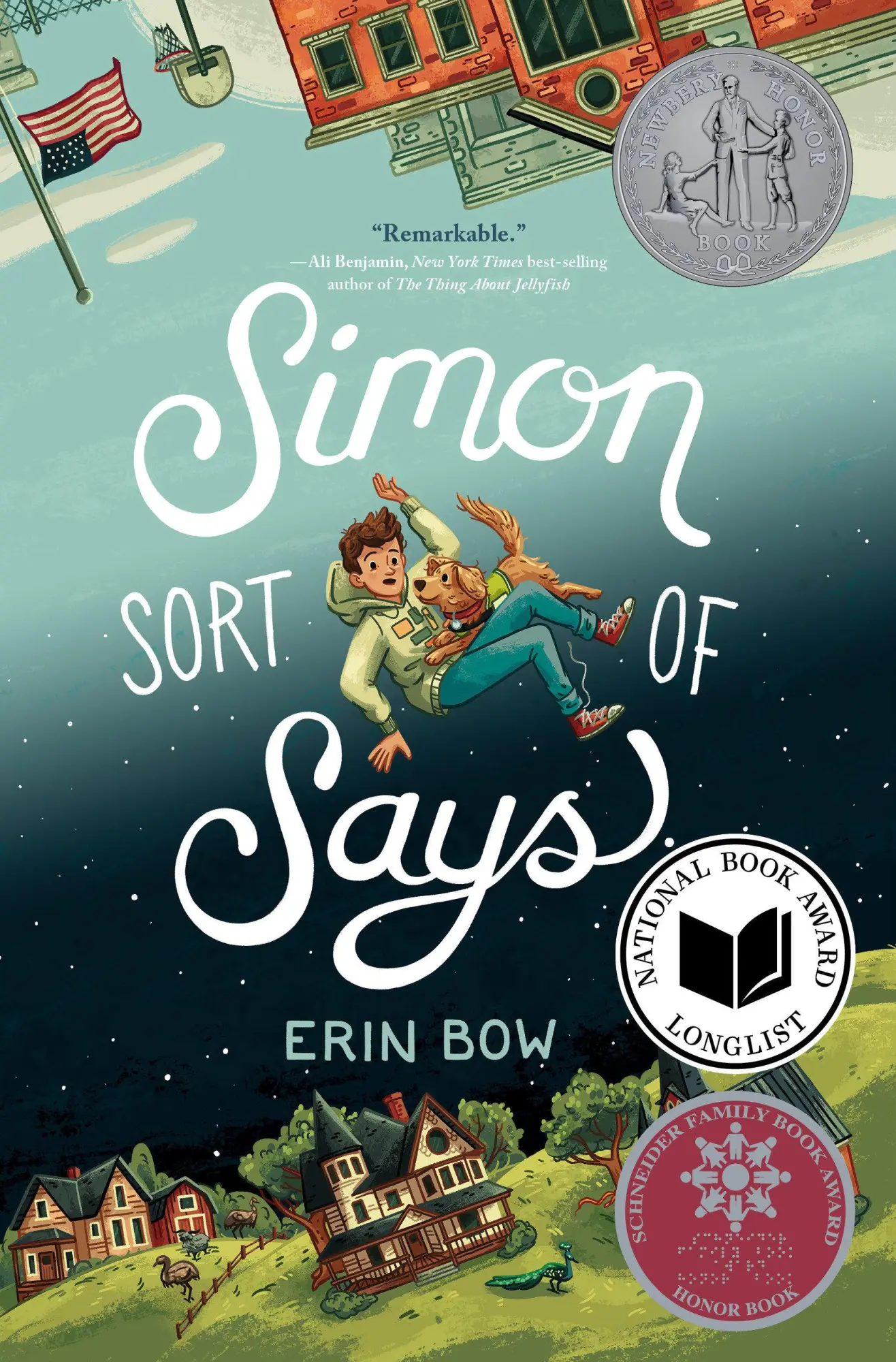 Cover: 9781368082853 | Simon Sort of Says | Newbery Honor Award Winner | Erin Bow | Buch