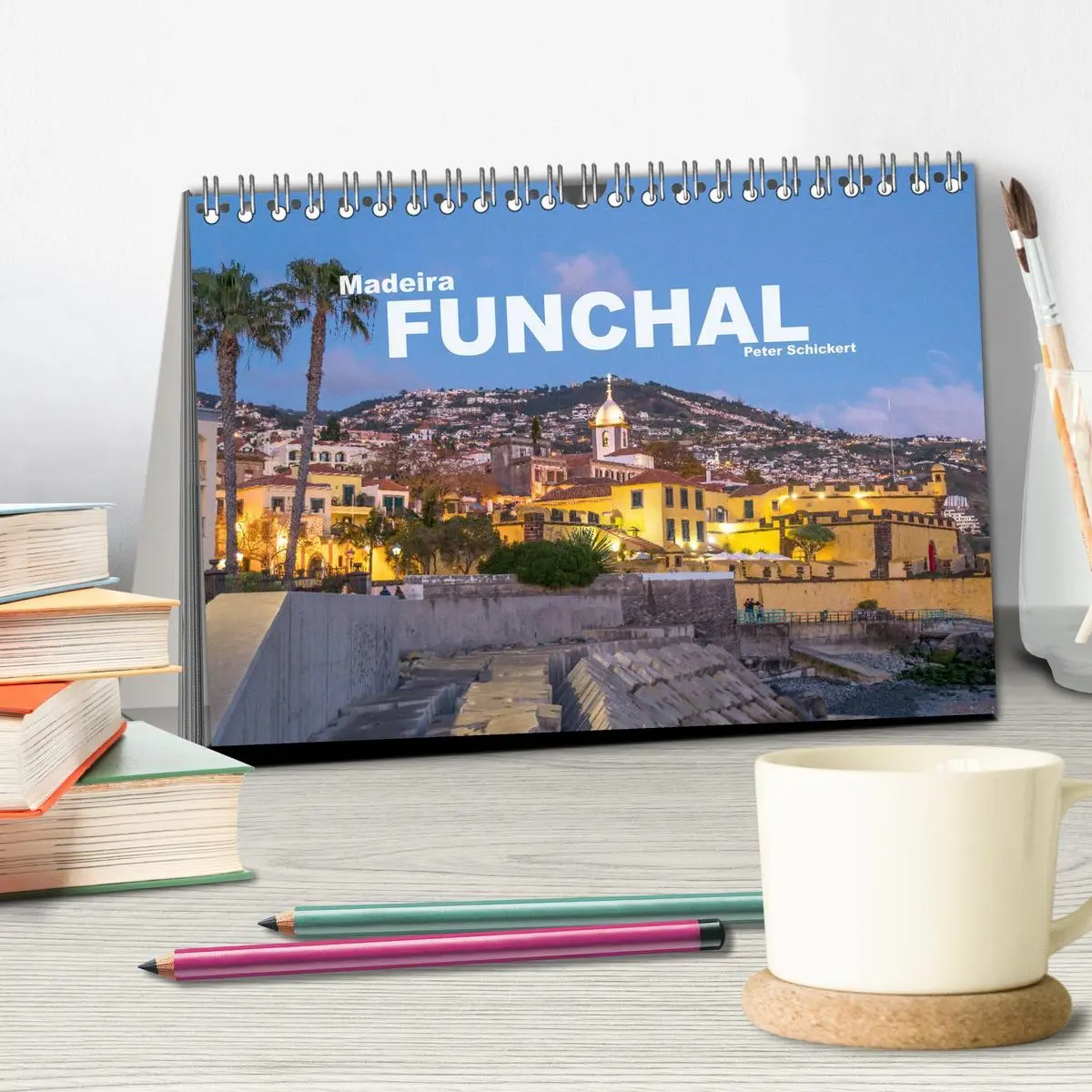 Bild: 9783457812853 | Madeira - Funchal (Tischkalender 2026 DIN A5 quer), CALVENDO...