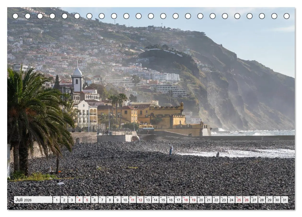 Bild: 9783457812853 | Madeira - Funchal (Tischkalender 2026 DIN A5 quer), CALVENDO...