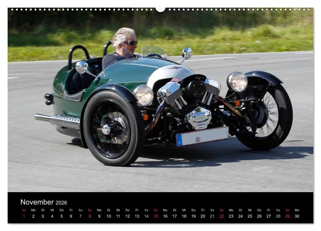 Bild: 9783457982853 | Morgan... der letzte seiner Art (hochwertiger Premium Wandkalender...