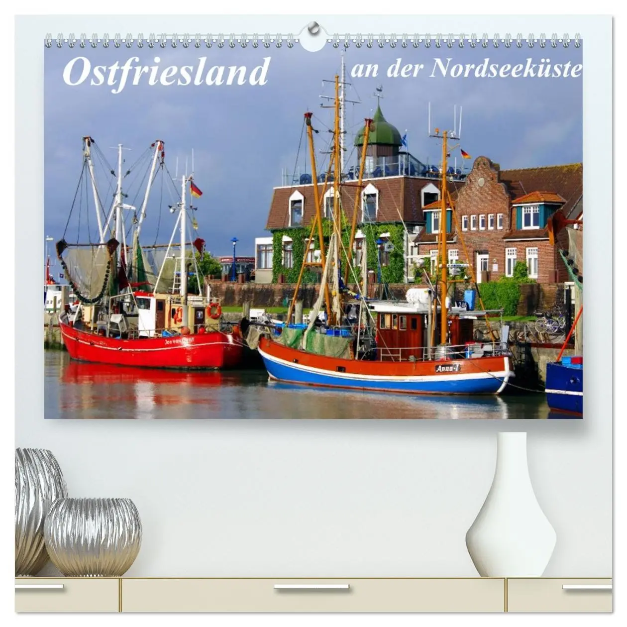 Cover: 9783516212853 | Ostfriesland an der Nordseeküste (hochwertiger Premium Wandkalender...