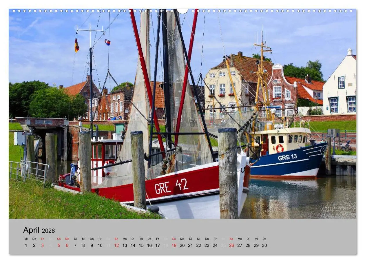 Bild: 9783516212853 | Ostfriesland an der Nordseeküste (hochwertiger Premium Wandkalender...