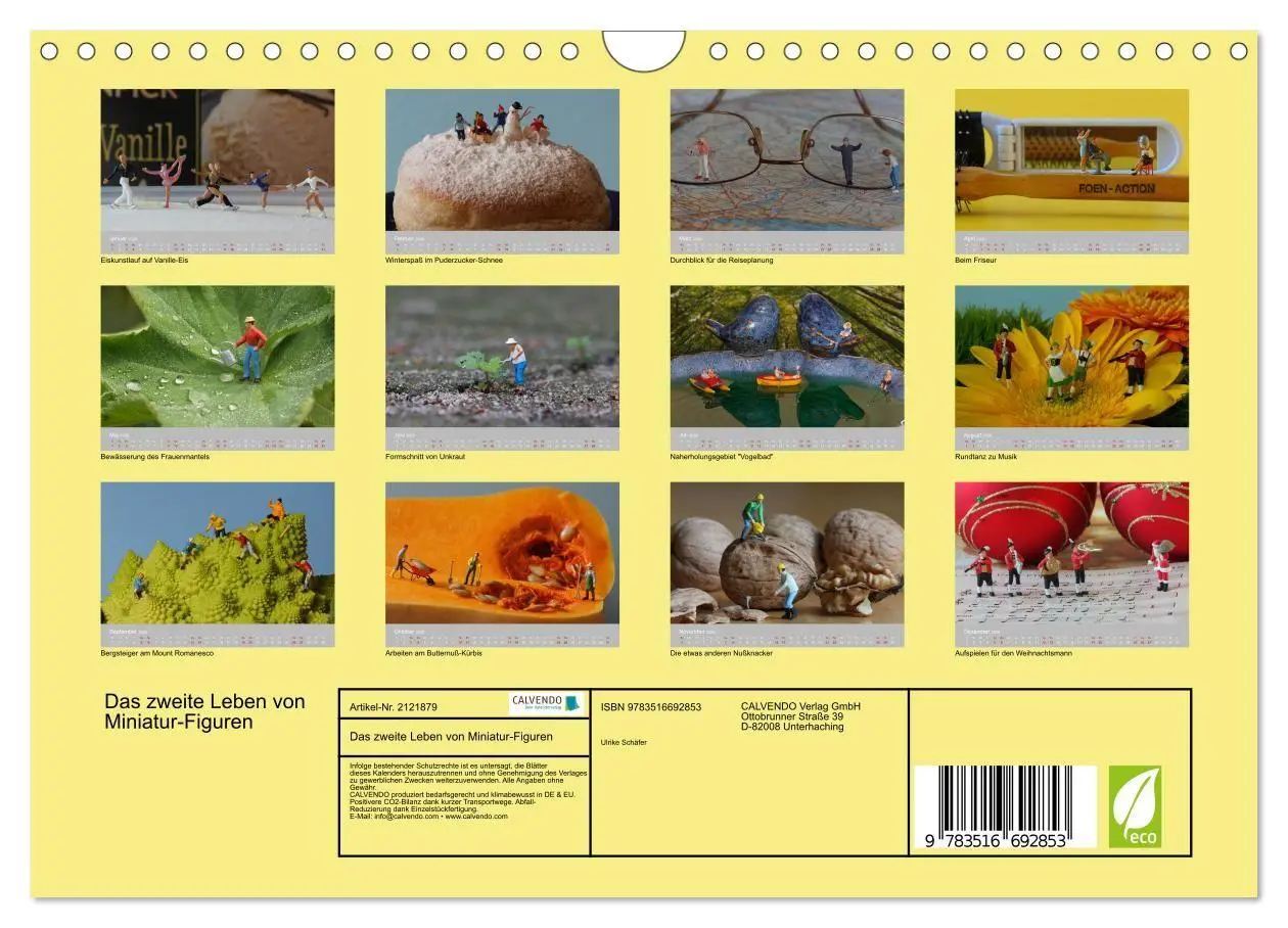Bild: 9783516692853 | Das zweite Leben von Miniatur-Figuren (Wandkalender 2026 DIN A4...