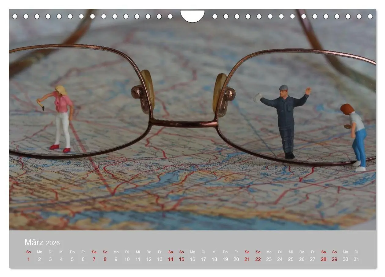 Bild: 9783516692853 | Das zweite Leben von Miniatur-Figuren (Wandkalender 2026 DIN A4...