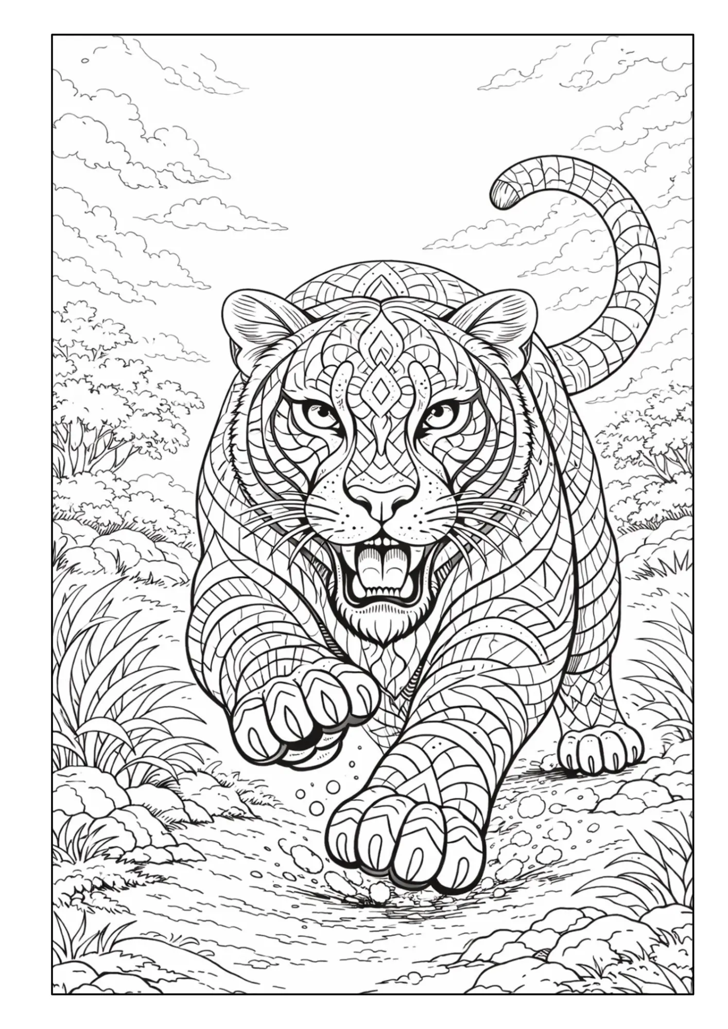Bild: 9783986572853 | Mandala Tiere Malbuch für Erwachsene mit 50 schönen Ausmalmotiven