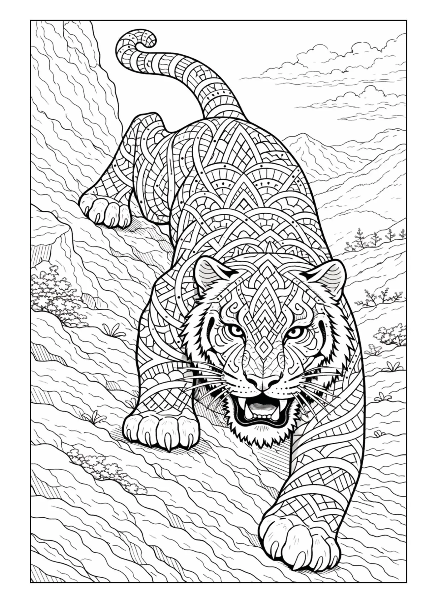 Bild: 9783986572853 | Mandala Tiere Malbuch für Erwachsene mit 50 schönen Ausmalmotiven