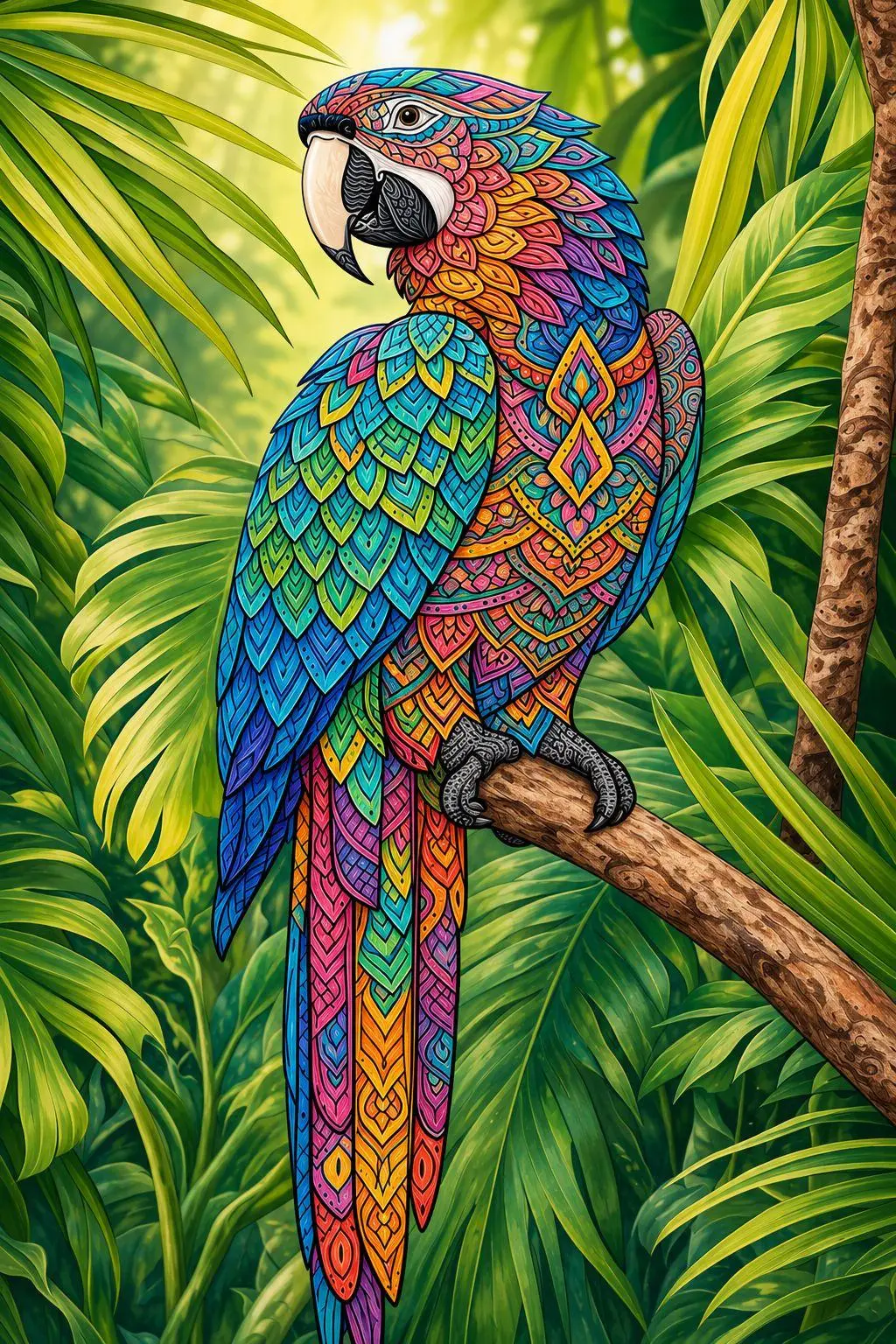 Bild: 9783986572853 | Mandala Tiere Malbuch für Erwachsene mit 50 schönen Ausmalmotiven