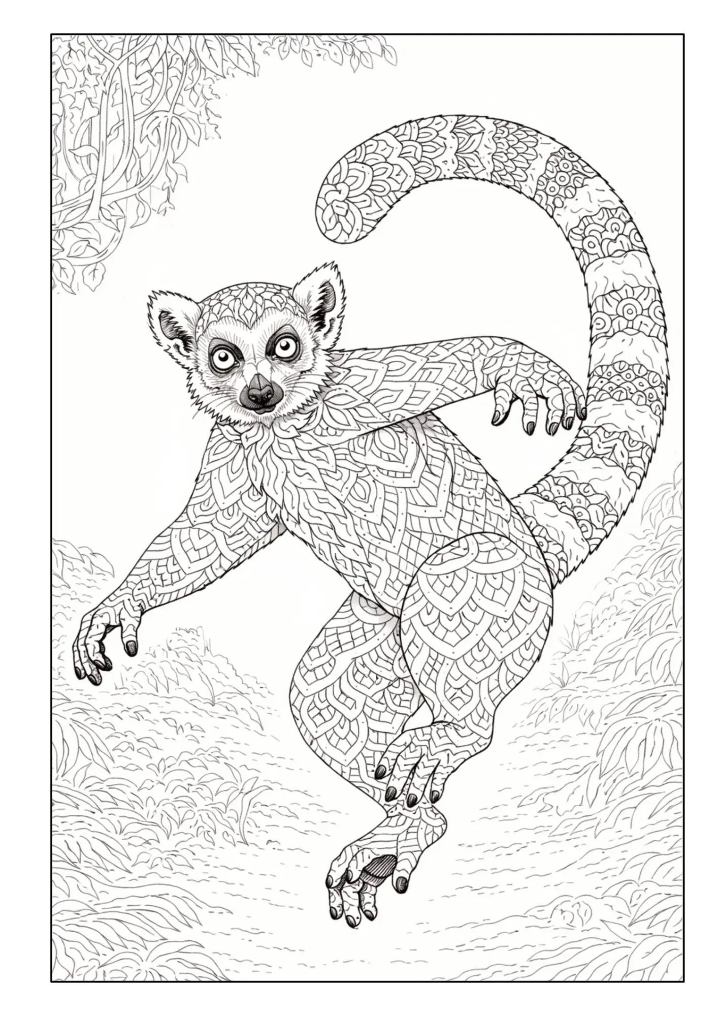 Bild: 9783986572853 | Mandala Tiere Malbuch für Erwachsene mit 50 schönen Ausmalmotiven