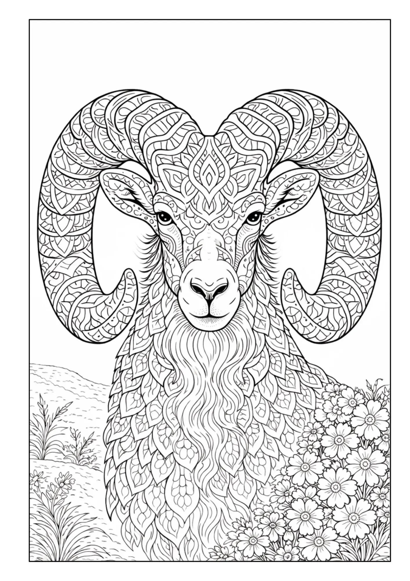 Bild: 9783986572853 | Mandala Tiere Malbuch für Erwachsene mit 50 schönen Ausmalmotiven