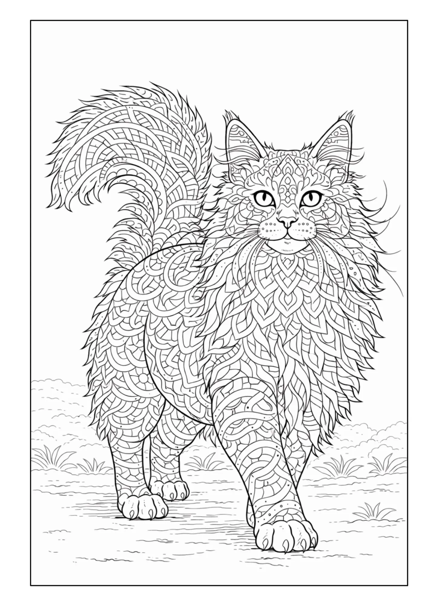 Bild: 9783986572853 | Mandala Tiere Malbuch für Erwachsene mit 50 schönen Ausmalmotiven