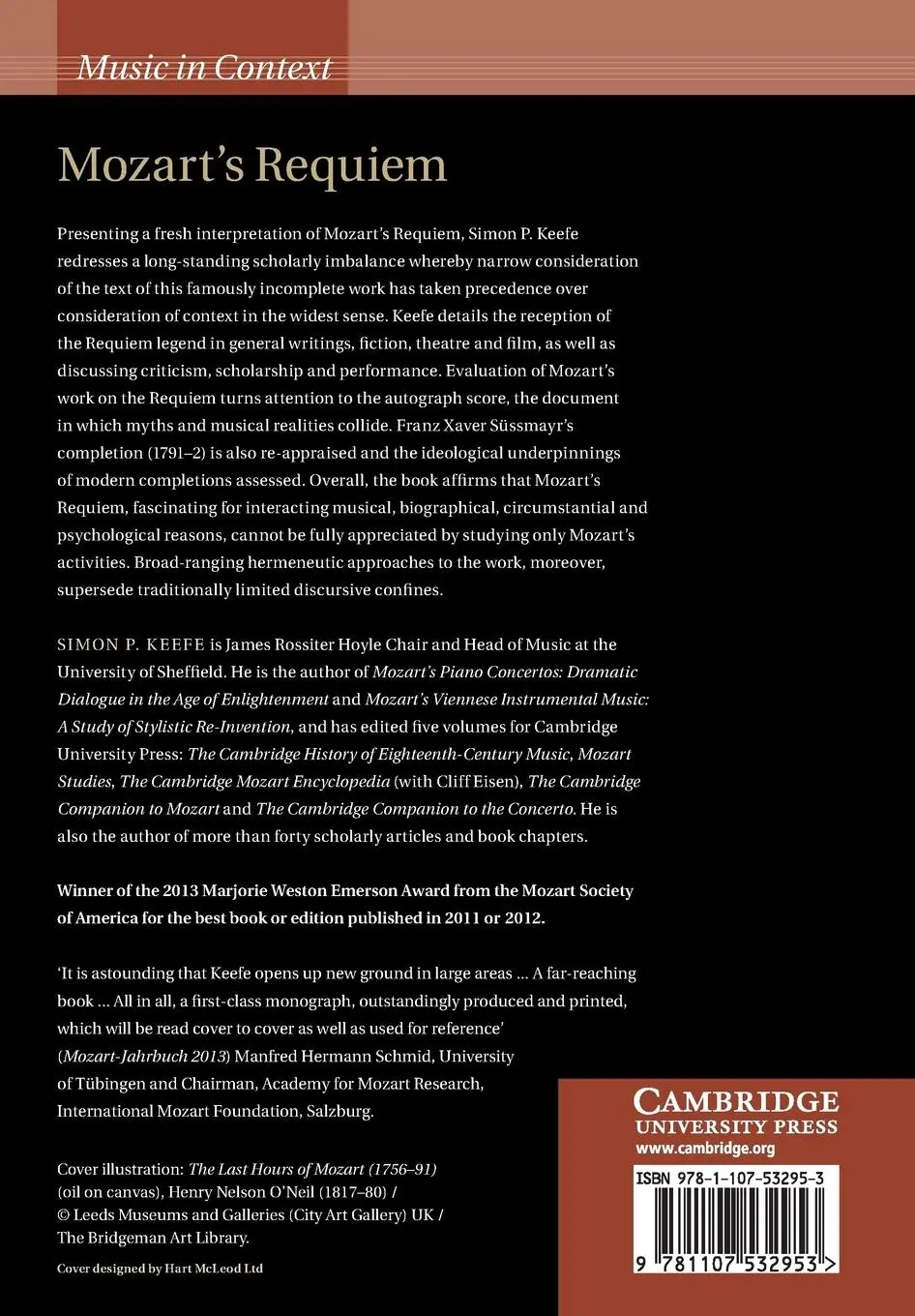 Rückseite: 9781107532953 | Mozart's Requiem | Simon P. Keefe | Taschenbuch | Englisch | 2015