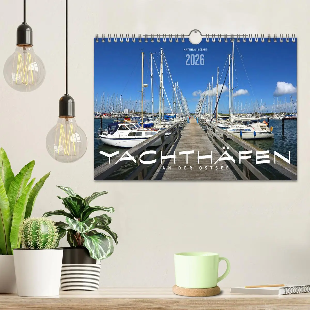 Bild: 9783457802953 | YACHTHÄFEN AN DER OSTSEE (Wandkalender 2026 DIN A4 quer), CALVENDO...