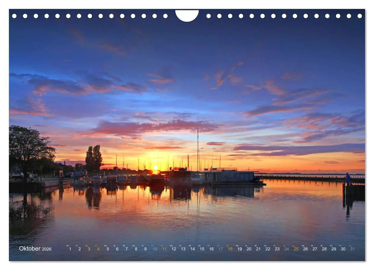 Bild: 9783457802953 | YACHTHÄFEN AN DER OSTSEE (Wandkalender 2026 DIN A4 quer), CALVENDO...