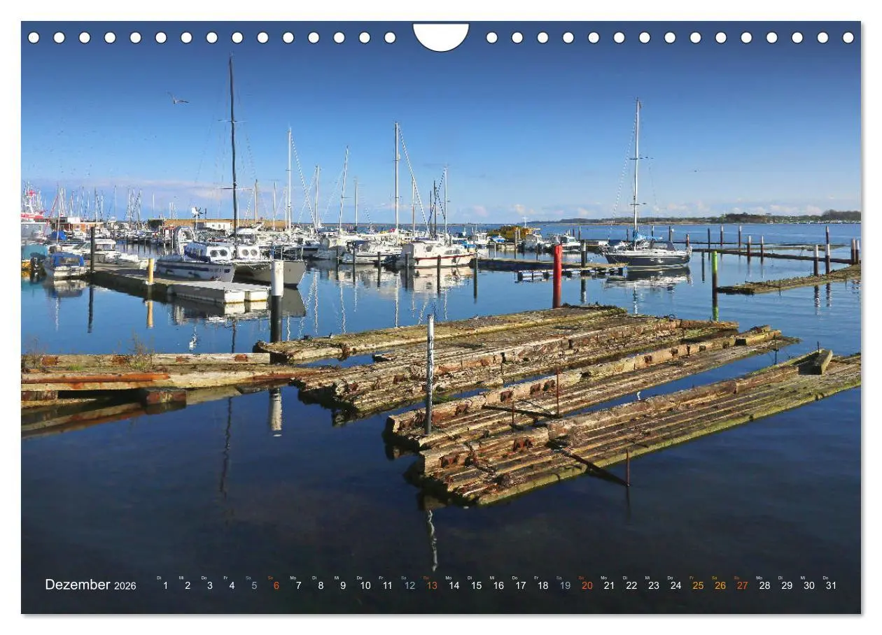 Bild: 9783457802953 | YACHTHÄFEN AN DER OSTSEE (Wandkalender 2026 DIN A4 quer), CALVENDO...
