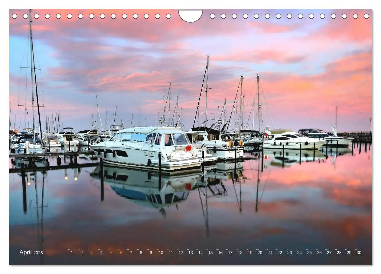 Bild: 9783457802953 | YACHTHÄFEN AN DER OSTSEE (Wandkalender 2026 DIN A4 quer), CALVENDO...