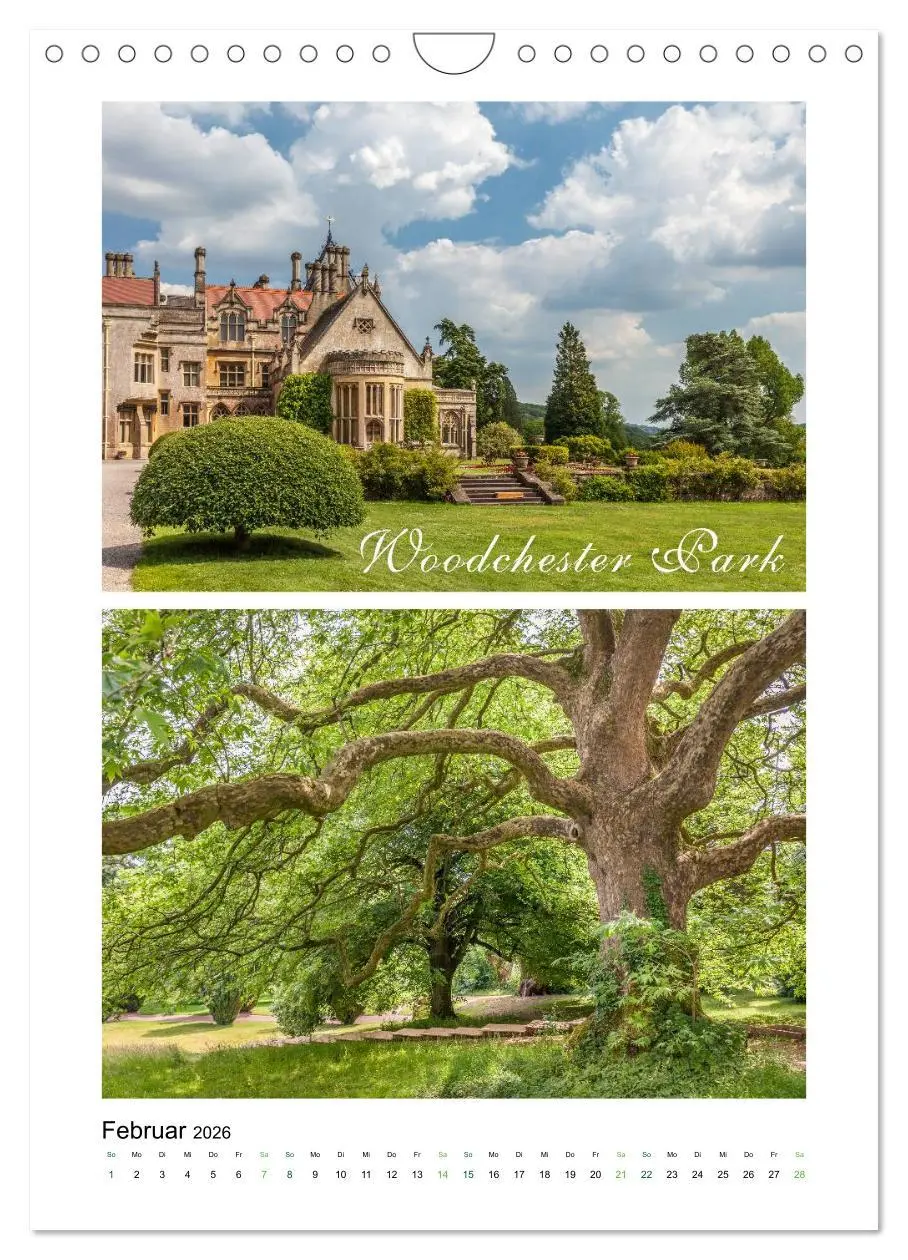 Bild: 9783516442953 | Gartenparadiese in England (Wandkalender 2026 DIN A4 hoch),...