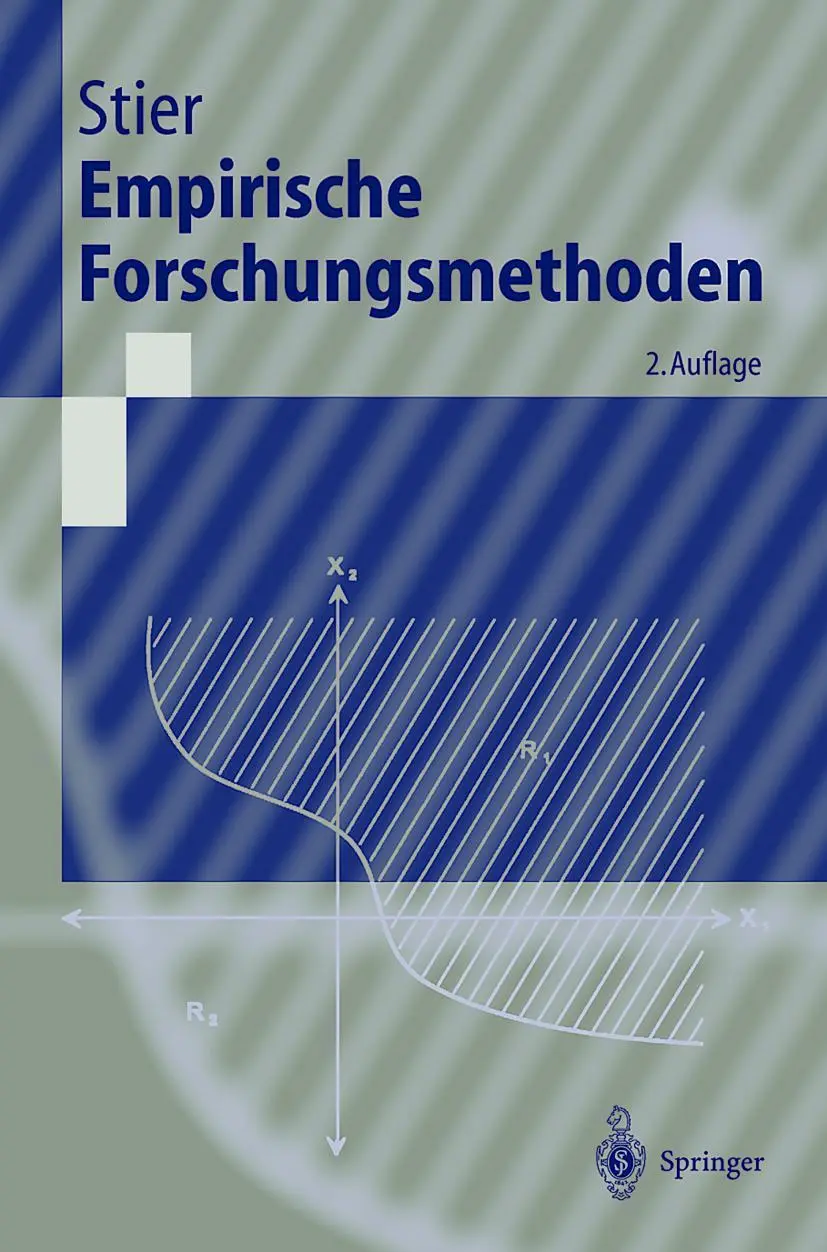 Cover: 9783540652953 | Empirische Forschungsmethoden | Winfried Stier | Taschenbuch | xi