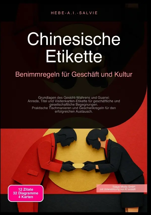 Cover: 9783565192953 | Chinesische Etikette: Benimmregeln für Geschäft und Kultur | Salvie