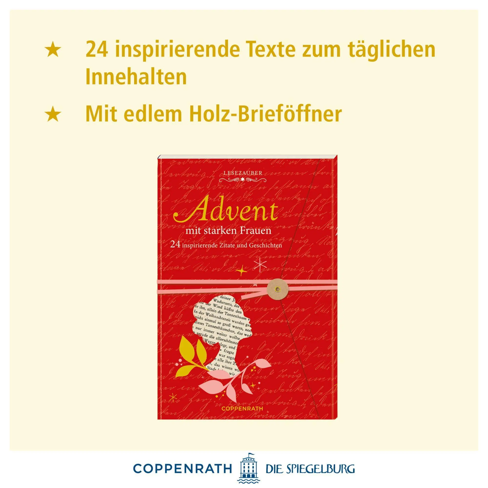 Bild: 9783649652953 | Brief-Adventskalenderbuch - Advent mit starken Frauen | Alter | 48 S.